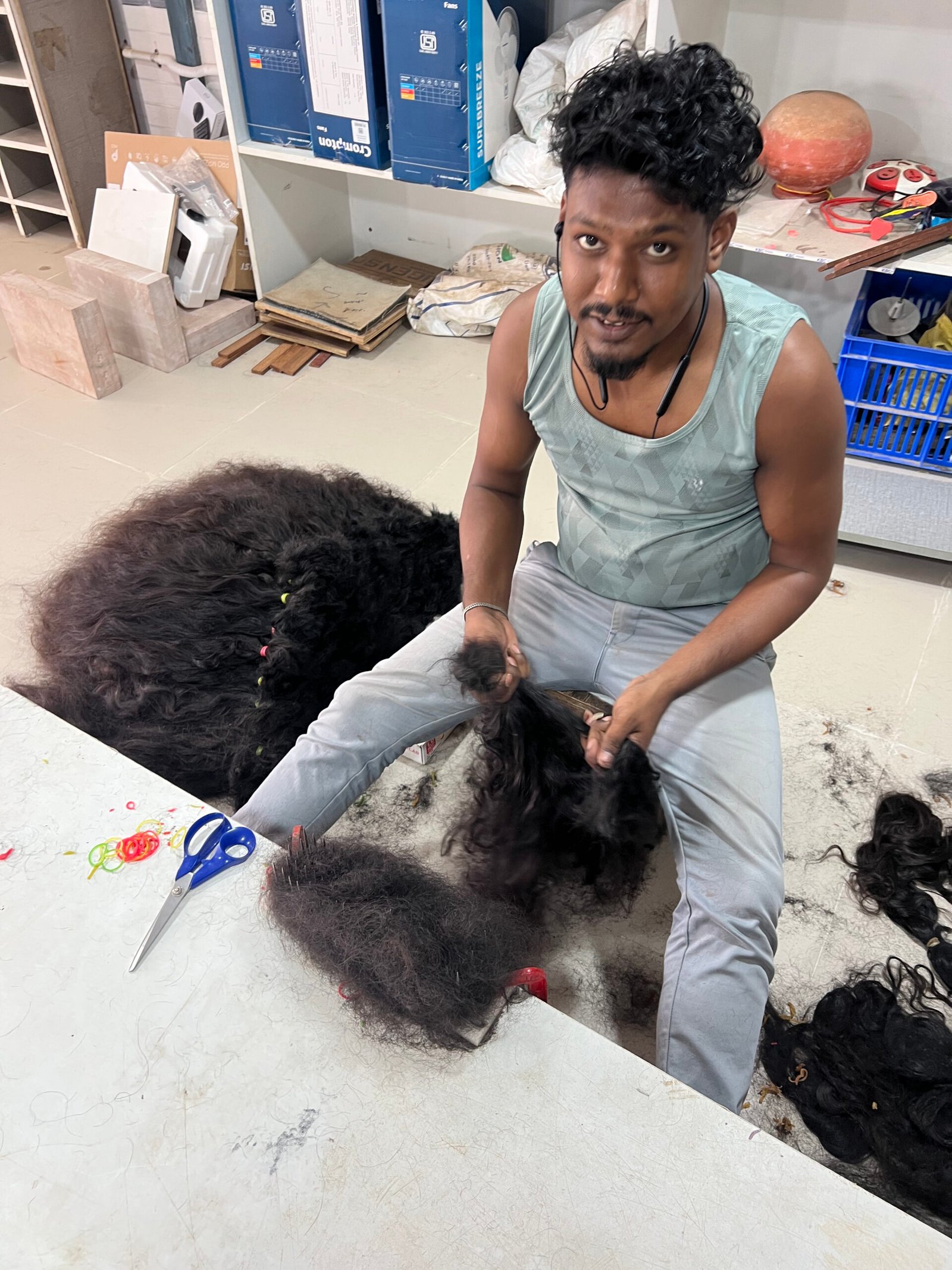 Hair Preparation Process